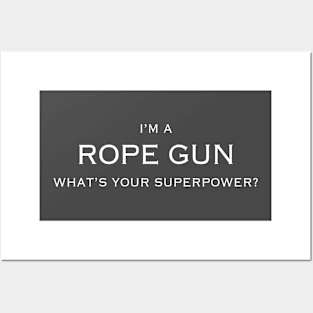 ROPE GUN | CLIMBING Posters and Art